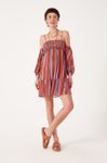 Vestido Lurex Estampa Nostalgia