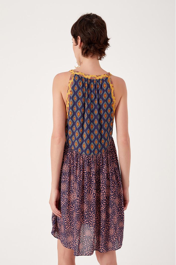 Vestido Estampa Recanto Mix