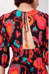 Vestido Cropped Estampa Happy