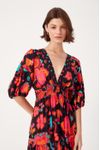 Vestido Cropped Estampa Happy