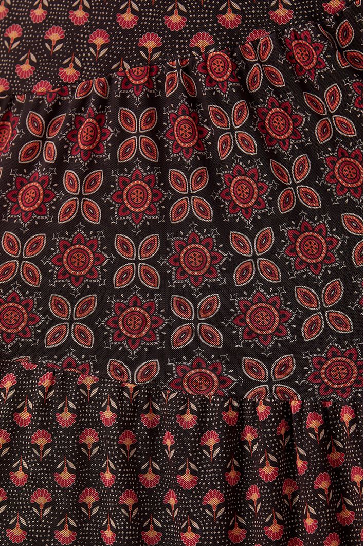 Vestido Estampa Mix Refúgio