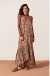 Vestido Lurex Longuette Est Art Nouveau