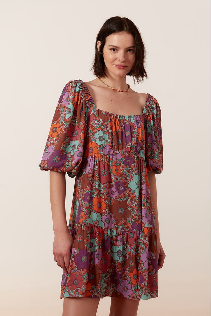Vestido Estampa Ancestral