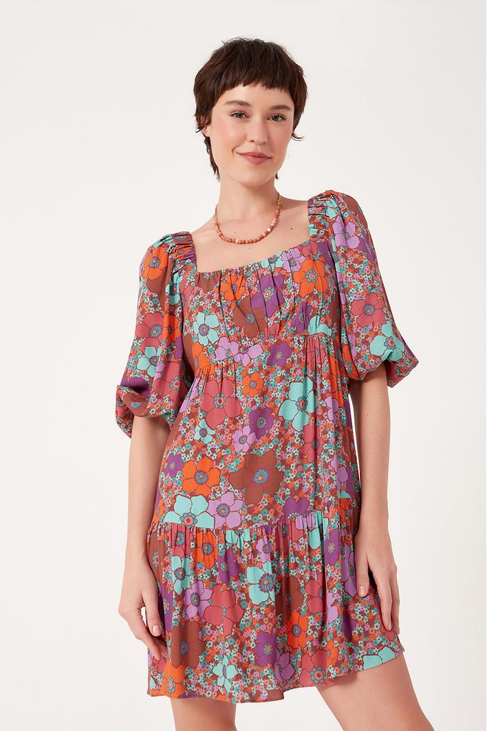 Vestido Estampa Ancestral