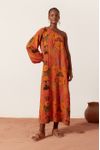 Vestido Longo Detalhe Corda Est Nolita