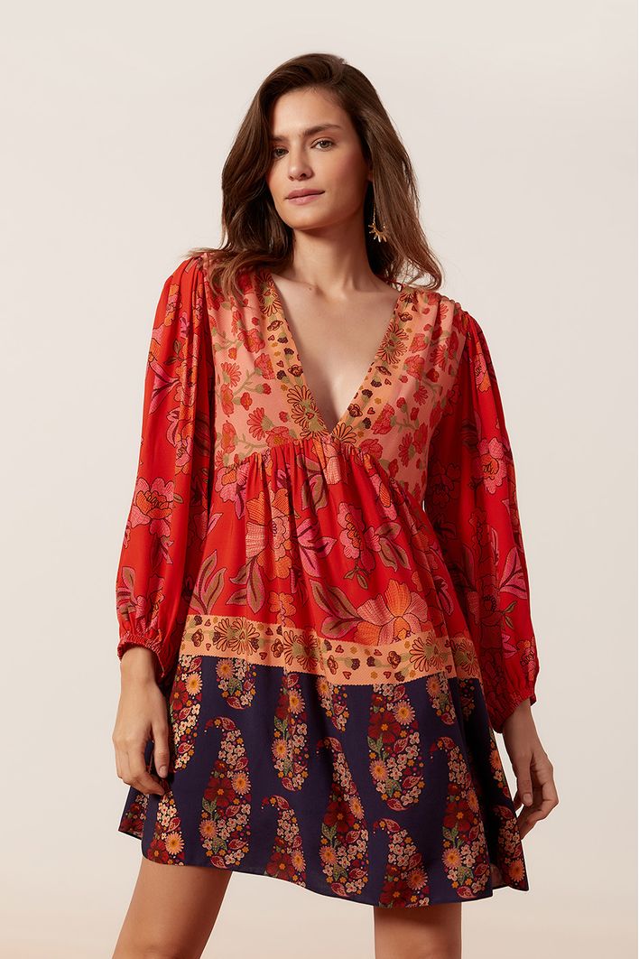 Vestido Estampa Dona Flor
