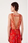 Vestido Longo Estampa Dona Flor