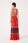 Vestido Longo Estampa Dona Flor