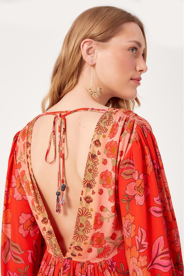 Vestido Estampa Dona Flor