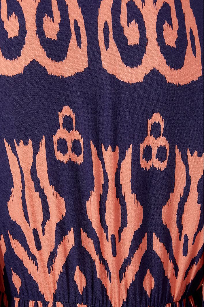 Vestido Longo Estampa Boemia