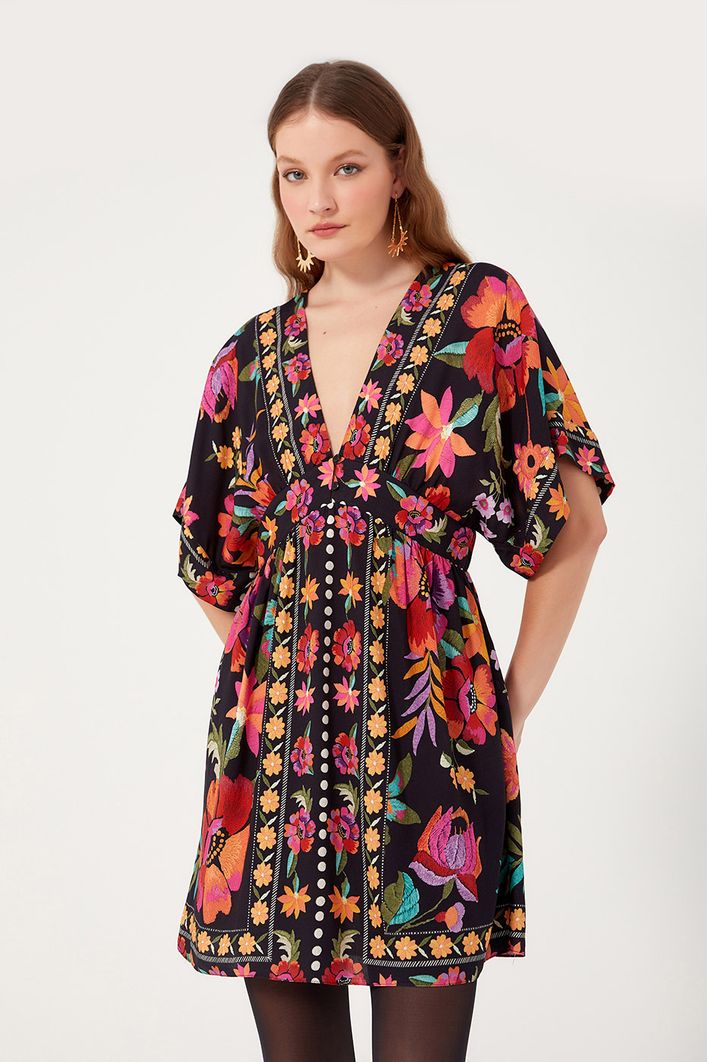 Vestido Estampa Frida