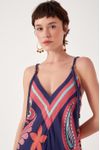 Vestido Longo Estampa Barne