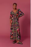 Vestido Longo Estampa Frida