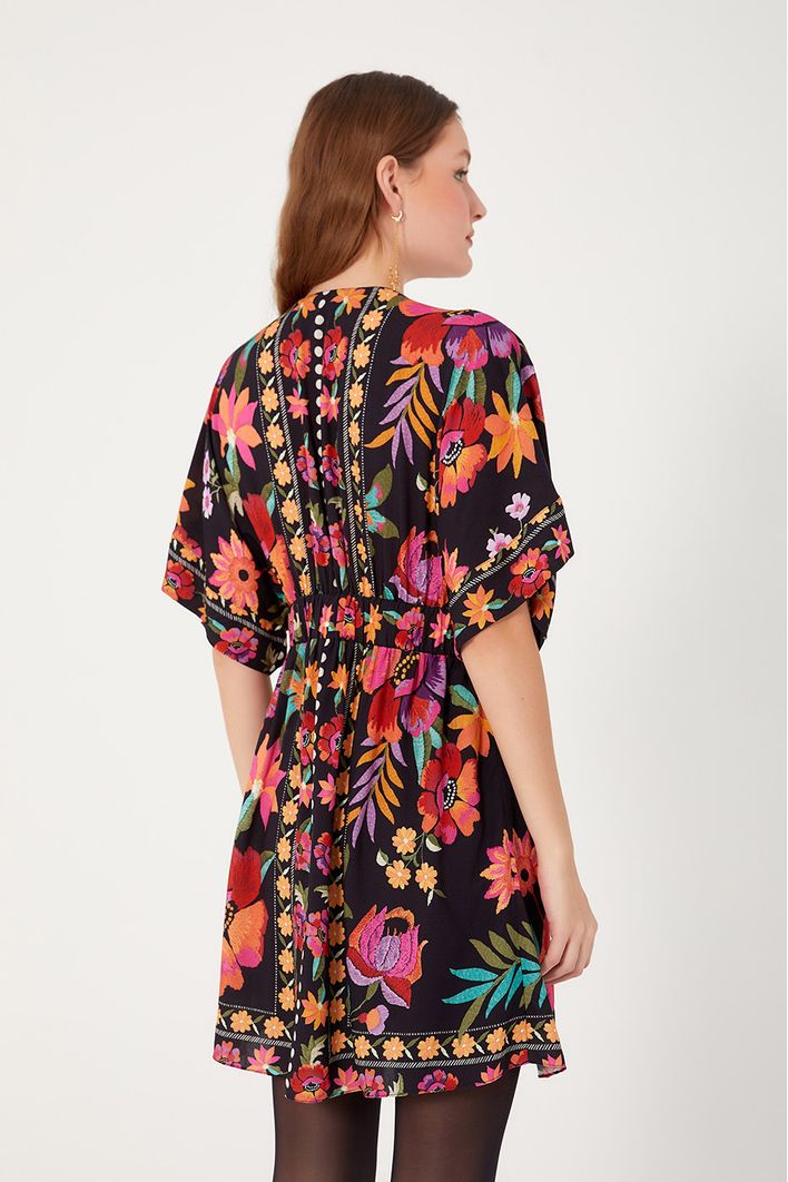 Vestido Estampa Frida