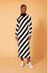 Vestido Estampa Listra