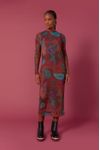 Vestido Segunda Pele Estampa Patchbo