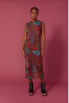 Vestido Segunda Pele Estampa Patchbo