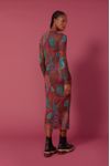 Vestido Segunda Pele Estampa Patchbo