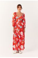 Vestido Cropped Estampa Florinda