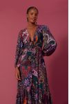 Vestido Longo Estampa Nisha