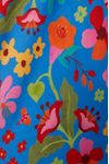 Vestido Cropped Estampa Jardineira