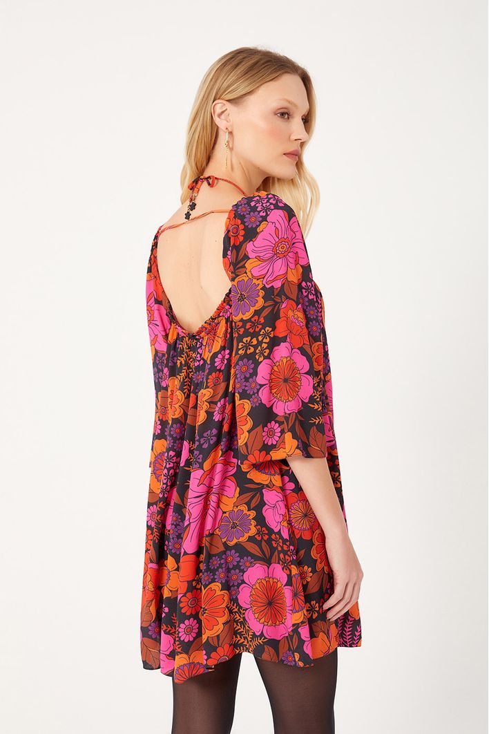Vestido Estampa Bosque