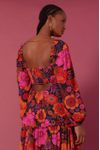 Vestido Longo Estampa Bosque