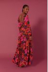 Vestido Longo Estampa Bosque