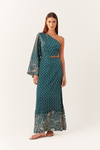 Vestido Longo Estampa Batik