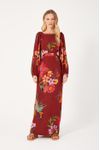 Vestido Longo Estampa Lembrança