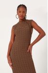 Vestido Estampa Zig Zag