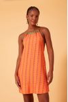 Vestido Lurex Estampa Affair