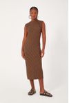 Vestido Estampa Zig Zag