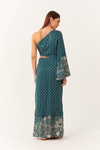 Vestido Longo Estampa Batik