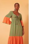 Vestido Longo Estampa Affair