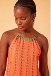 Vestido Lurex Estampa Affair