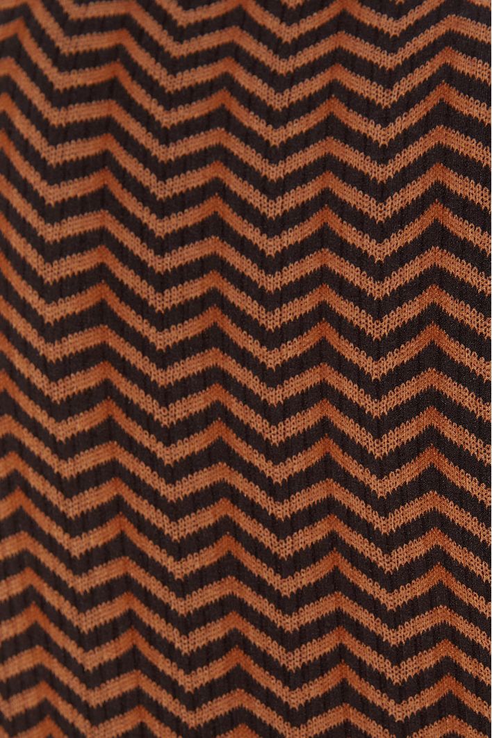 Vestido Estampa Zig Zag