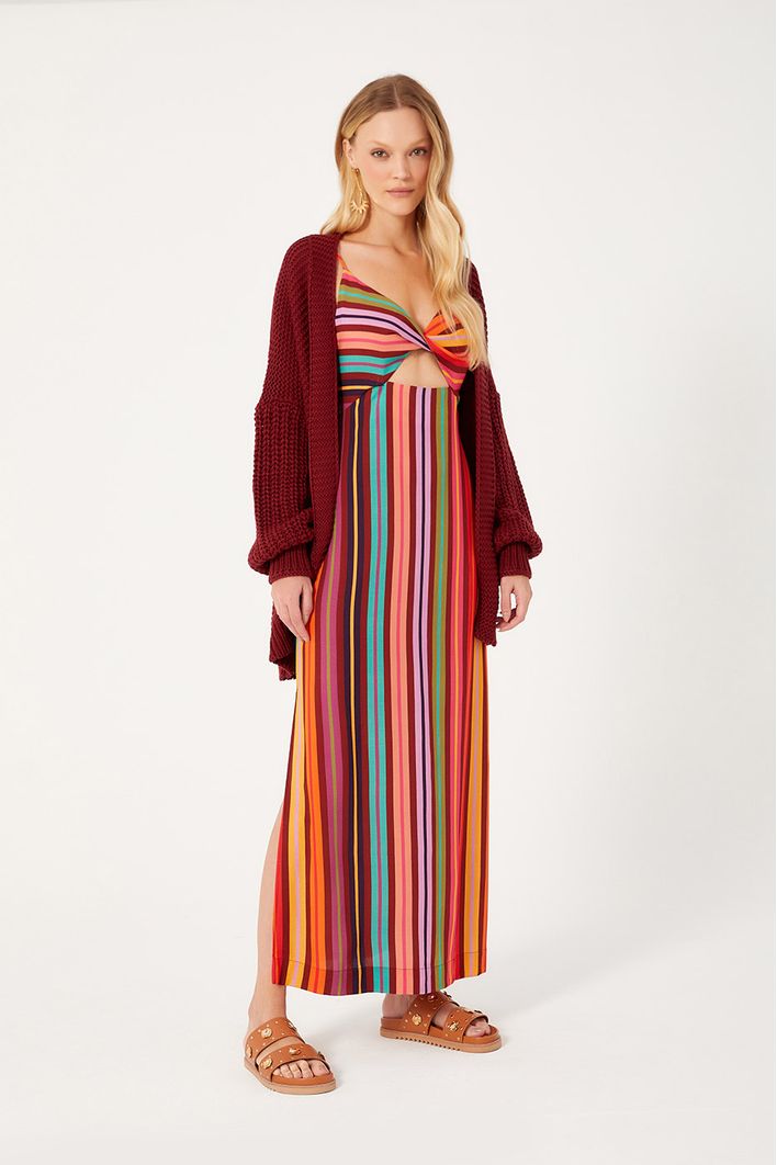 Vestido Cropped Estampa Relíquia