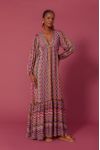 Vestido Longo Estampa Domingo