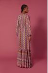 Vestido Longo Estampa Domingo
