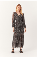 Vestido Bata Tule Estampa Desejo
