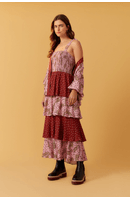 Vestido Midi Estampa Nala