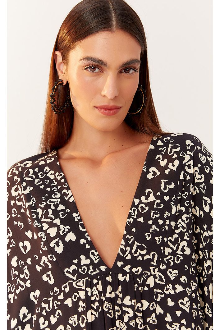 Vestido Amplo Estampa Xodó