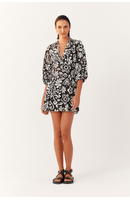 Vestido Laise Estampa Afeto