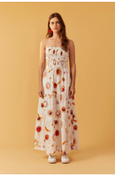 Vestido Cropped Estampa Cometa