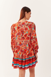 Vestido Lurex Estampa Mantra Mix