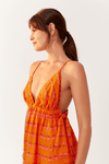 Vestido Amarração Estampa Affair