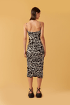 Vestido Franzido Tule Estampa Love Core