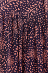 Vestido Midi Mangão Estampa Recanto