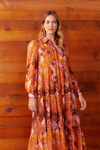 Vestido Chemise Estampa Luna